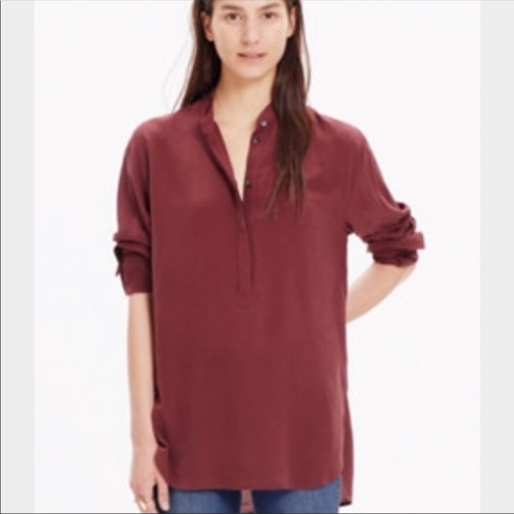Madewell Silk Cinema Popover
